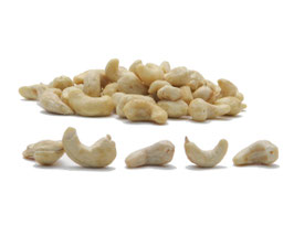 Cashewkerne, natur, ungeschwefelt