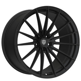 Komplettradsatz Raffa Wheels RFS-02 | Forged Series | Black Matt 9x20 & 10x20 | BMW 8er G15 G16