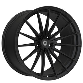 Komplettradsatz Raffa Wheels RFS-02 | Forged Series | Black Matt 10x20