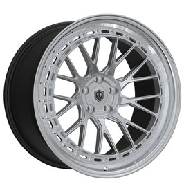Komplettradsatz Raffa Wheels RFS-04 | Forged Series | Silver Polished Lip 9,5x20 & 11x20 | BMW M3 F80 / M4 F82 |
