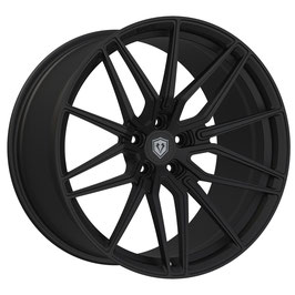 Komplettradsatz Raffa Wheels RFS-01 | Forged Series | Matt Black 10x21