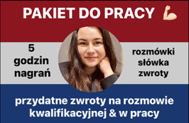 PRACA (rozmówki i zwroty)