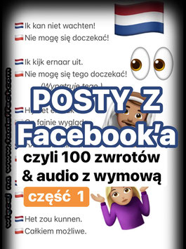 POSTY Z FB: 100 zwrotów + audio z wymowa