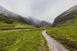 Steall Gorge and waterfall -Ecosse