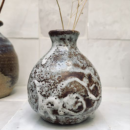 Vase glaçage shino (forme ronde)