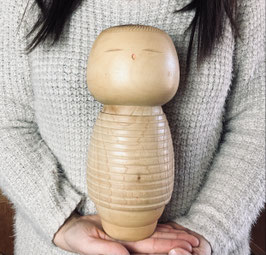 RARE et GRANDE Kokeshi de Masao Watanabe / 27 cm