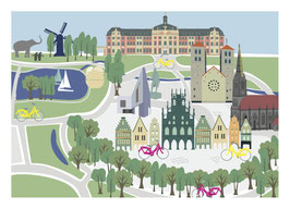 Münster Karte