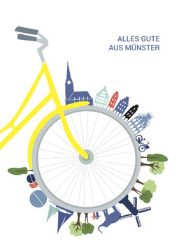 Fahrrad unterwegs