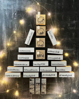 Adventskalender Bausteine 24tlg