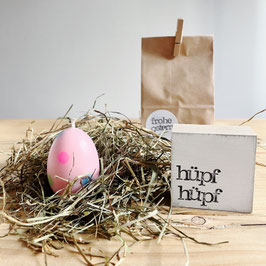 Osterei Geschenkset "hüpf hüpf "