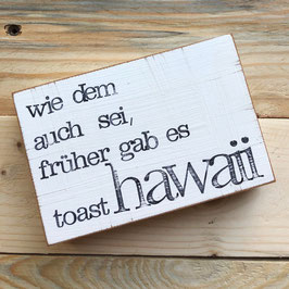 Textplatte "hawaii" 10x15cm