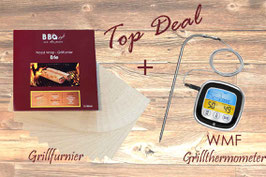 Grillfurnier & WMF Grillthermometer
