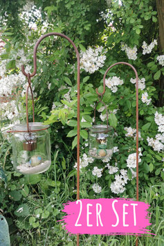 Gartenstab "Stab mit Haken" - 2er Set zum Vorteilspreis