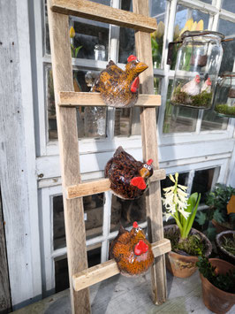 Hühnerleiter aus Holz