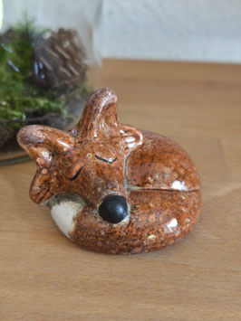 *Neu* Fuchs schlafend "Foxy"