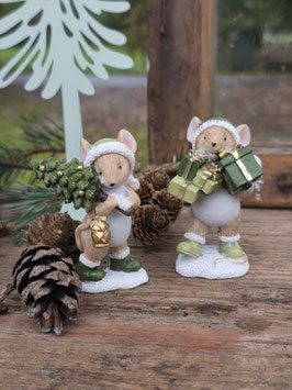 *Neu* Weihnachtsmaus im 2er Set