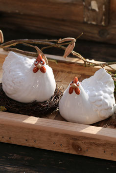 Huhn "Midi" - Weiß