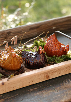 Huhn "Midi" - Braun