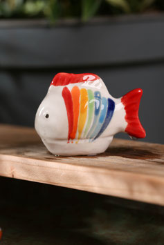 Schwimmfisch "Regenbogenfisch" - Klein