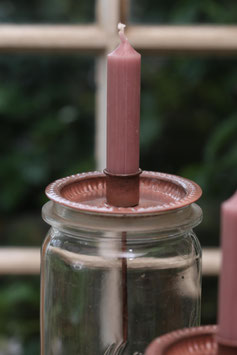 *Neu* Kerzenhalter zum Stecken "Vintage" in Rosa