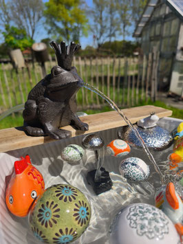 Wasserspeier / Wasserpumpe "Froschkönig"
