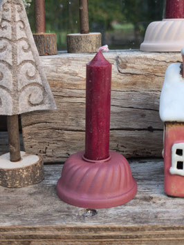 *Neu* Kerzenhalter "Backform Gugelhupf" für Stabkerze - Beere