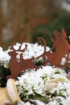 Weihnachtsschlitten zum Schrauben