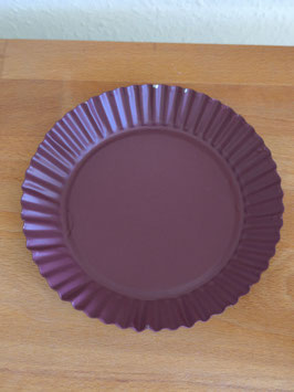 *Neu* Dekoteller "Backform" Lila/Dunkel (15 cm ø) - Untersetzer für Weckglas