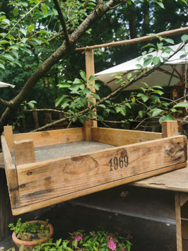 *Neu* Holzkiste "Langeoog" mit Jahreszahl: 1969