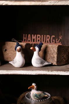 Möwe mit Mütze 2er Set