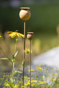 Mohn am Stab 78 cm
