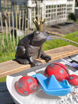 Wasserspeier / Wasserpumpe "Froschkönig"