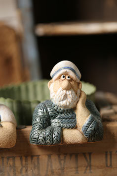 Topfrandfigur "Fischer Onno"