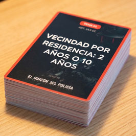 Flash Card Oposición Policía Nacional. Tarjetas de Memoria