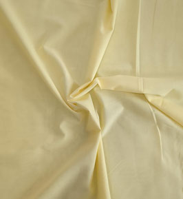 Voile de coton - Jaune pastel