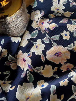 CAMELIA - Viscose satinée et texturée