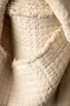 Soft stitch Ecru Jacquard