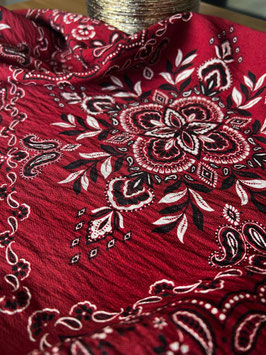 SCARLETT - Viscose flammée