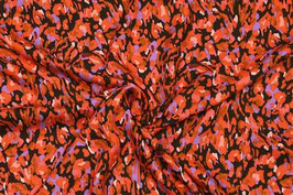 Twill de viscose tacheté