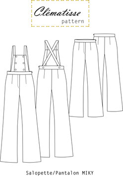 Pantalon Salopette Miky