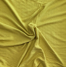Viscose crincle dobby - Jaune