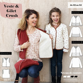 Veste et gilet matelassé CRUSH