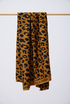 URBAN LEO GOLD - twill de viscose