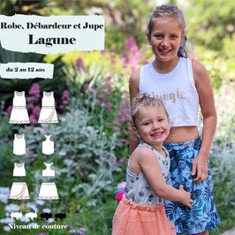 Robe, débardeur et jupe LAGUNE