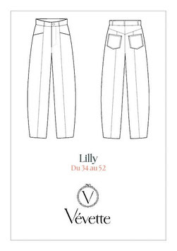Pantalon barrel LILLY