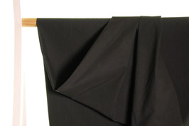 Coton "papertouch" noir - GOTS