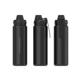 Edelstahl-Trinkflasche Black