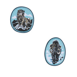 DDD Buttons Blue Ice