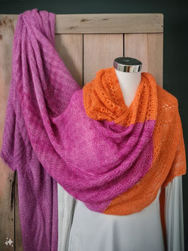 Strickanleitung | HerzfarbenTuch
