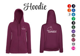 Hoodie mit Zipper